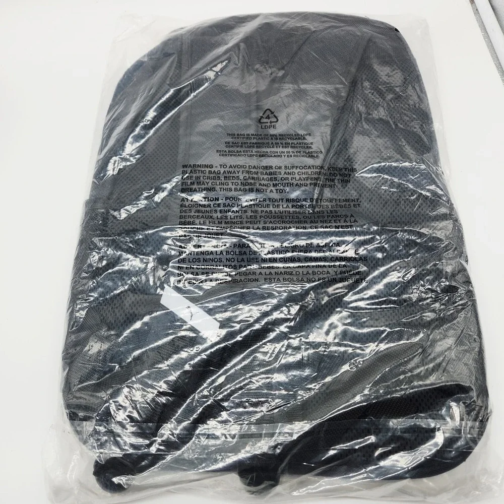 PUMA Evercat Contender Backpack Black Silver 19x12.5x6.5 School Laptop Bag New